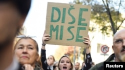 Protest u Beogadu zbog aerozagađenja, 13. novembar 2022.