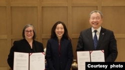 台美2024年2月22日完成签署《国际发展合作了解备忘录》。（照片由驻美国台北经济文化代表处发布）