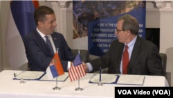 Potpisivanje Memoranduma o osnivanju Američko-srpskog saveta