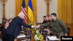 Джо Байден и Владимир Зеленский встретились в Белом доме 21 сентября 2023 года