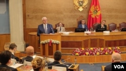 Predsednik Skupštine Crne Gore Andrija Mandić