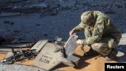 اوکراین چندین پهپاد ساخت ایران را در حمله‌های پهپادی روسیه به این کشور سرنگون کرد- آرشیو