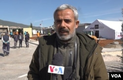 Sinasi Inan, a Sanliurfa-based reporter for Ihlas News Agency, shares his experience of reporting on the earthquake in southern Turkey, Feb. 6, 2023. (Photo: Orhan Erkilic/Gaziantep)