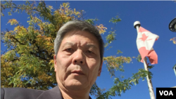 中国异议人士陈思明获加拿大政治庇护，本月初抵达当地。(陈思明提供)