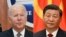 Kombinasi foto yang menampilkan Presiden AS Joe Biden dan Presiden China Xi Jinping yang hadir dalam kesempatan yang berbeda. (Foto: AFP/Mandel Ngandan Noel Celis)