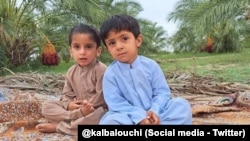 دو تن از کودکان جان‌باخته در سراوان، در حمله تلافی‌جویانه پاکستان به خاک ایران که مقامات آنها را «اتباع خارجی» خوانده‌اند