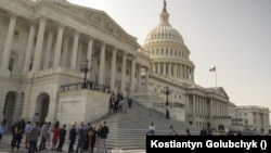 资料照片：美国国会大厦。