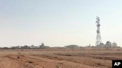 Военная база США - Эт-Танф на юге Сирии. 22 октября 2018 года. (AP Photo/Лолита Балдор).