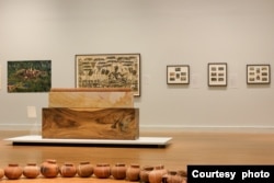 University of Michigan Museum of Art Director Christina Olsen said the audience will have a chance to learn about the "distinct cultural and political [significance] of Cambodia" through the exhibit on display until July 28, 2024. (Photo courtesy of UMMA)