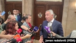 Predsednik Crne Gore Milo Đukanović u Skupštini Crne Gore