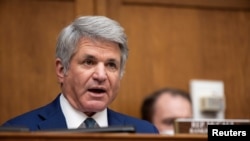 美国国会众议院外交事务委员会首席共和党人、来自德克萨斯州的联邦众议员迈克尔·麦考尔(Michael McCaul) （资料照片）