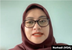 Direktur Eksekutif Perludem, Khoirunnisa Nur Agustyati dalam tangkapan layar.