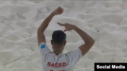 سعید پیرامون لحظاتی پس از زدن گل و حمایت از اعتراضات سراسری در ایران با شعار «زن، زندگی و آزادی»