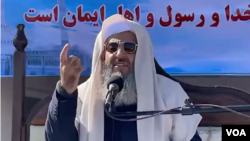 مولوی عبدالحمید، امام جمعه اهل سنت زاهدان. (آرشیو)