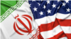 پرچم‌های ایران و آمریکا