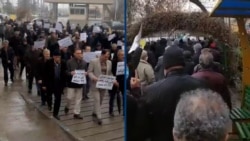 تجمع بازنشستگان مخابرات در تهران و ارومیه