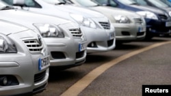 Toyota Motor Corp menjual 2,58 juta kendaraan pada kuartal pertama 2014 (foto: dok). 