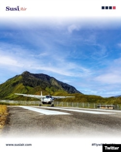 Pesawat charter Susi Air (Twitter/susiair)