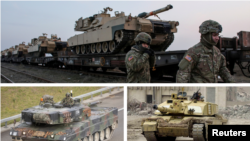 AQSh, Germaniya va Britaniya tanklari namunalari. Bu mamlakatlar Ukrainaga tank berishini bildirgan