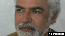 Photo of Ayaz Amir from Twitter.