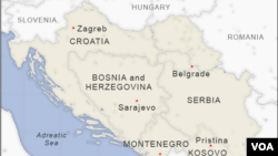 Croatia, Bosnia and Herzegovina, Serbia, Montenegro and Kosovo