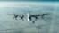 FILE - A Tu-95 strategic Russian bomber is in flight over Syria, from footage taken from the Russian Defense Ministry official website, Nov. 17, 2016. 