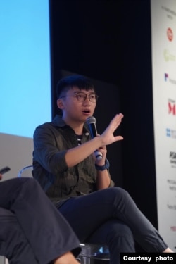 前香港众志副主席郑家朗。（郑家朗提供）