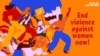 Plakat "Okončajmo nasilje nad ženama", UN Women Kosovo, 25. novembar 2021.