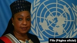 Fatma Samba Diouf Samoura of Senegal has been named FIFA's first female, non-European secretary general.