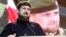 FILE - Chechen regional leader Ramzan Kadyrov speaks at celebrations marking Defenders of the Fatherland Day in Chechnya's provincial capital Grozny, Russia, Feb, 20, 2016/