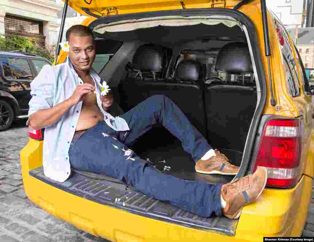Mr. April, Salik, 2018 NYC Taxi Drivers Calendar.