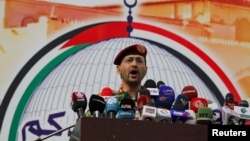 یحیی سریع، سخنگوی نظامی شورشیان حوثی - آرشیو