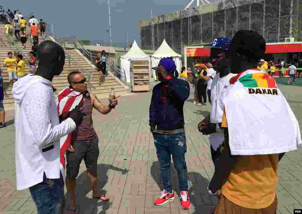 Senegal and American Supporters