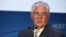 FILE - ExxonMobil CEO and chairman Rex Tillerson gives a speech at the annual Abu Dhabi International Petroleum Exhibition & Conference in Abu Dhabi, United Arab Emirates, Nov. 7, 2016. 