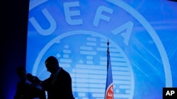 لوگوی اتحادیه فوتبال اروپا «یوفا»