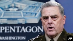 ARHIVA - General Mark Mili, načelnik združenih generalštaba američke vojske.