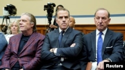 Hanter Bajden, sin američkog predsjednika Džoa Bajdena, na pretresu Odbora Predstavničkog doma za nadzor vlade (Foto: REUTERS/Kevin Lamarque)