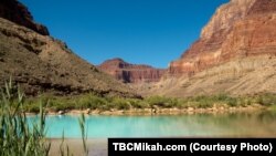 Millions of years of erosion created the towering multi-layered and multi-colored walls of the Grand Canyon.