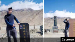 中国旅游博主李奇贤（小贤Jayson）被指在新疆烈士陵园里的摆拍被判处“亵渎烈士”罪。（照片来自博讯）