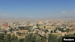 FILE - A general view of Zakho, Iraq, Oct. 11, 2017. 