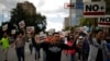 Supporters of Venezuelan opposition leader and self-proclaimed interim president Juan Guaido take part in a protest against Venezuelan President Nicolas Maduro's government in Caracas, Venezuela, Jan. 30, 2019. 