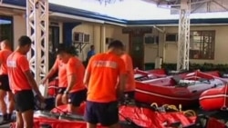 Large Typhoon Approaches Philippines