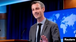 ند پرایس، سخنگوی وزارت خارجه آمریکا.