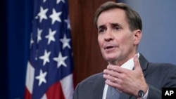 جان کربی، سخنگوی وزارت دفاع آمریکا (عکس از آرشیو)