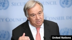 Sekretaris Jenderal PBB Antonio Guterres (foto: dok). 