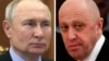 资料照 - 俄罗斯总统普京（图左）和瓦格纳集团雇佣军首领耶夫根尼·普里戈津（Yevgeny Prigozhin）