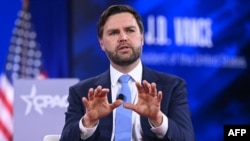 Вице-президент Джей Ди Вэнс выступает на пленарном заседании «Конференции консервативных политических действий» (CPAC). Оксон Хилл, Мэриленд. 20 февраля 2025 г. 