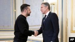 آنتونی بلینکن و ولودیمیر زلنسکی