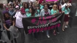 英语视频：“我也是”运动两周年 反对声出现