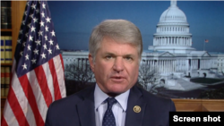 美国国会共和党联邦众议员麦考尔。（美国之音）